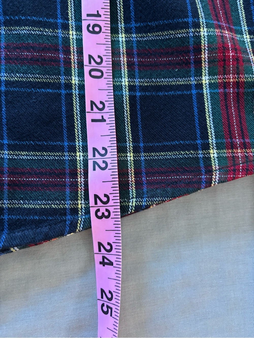 Vintage LL Bean Women’s Scotch Plaid Flannel Shirt Tartan Preppy Heritage SP - Picture 8 of 8